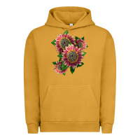 Pigment Peanut Butter 4 crimson blaze sunflower Urban Hoodie - LillyAllenDesigns