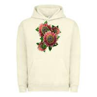 Pigment Pistachio 4 crimson blaze sunflower Urban Hoodie - LillyAllenDesigns