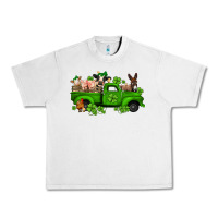 Lunar Rock st patricks farm animals truck Urban Heavy Tee - Jasminsmagicworld