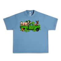 Pebble Blue st patricks farm animals truck Urban Heavy Tee - Jasminsmagicworld