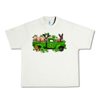 Pistachio st patricks farm animals truck Urban Heavy Tee - Jasminsmagicworld