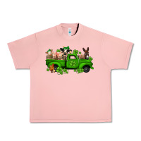 Salmon st patricks farm animals truck Urban Heavy Tee - Jasminsmagicworld