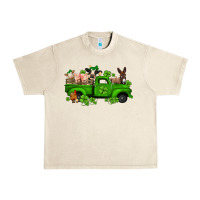 Sandshell st patricks farm animals truck Urban Heavy Tee - Jasminsmagicworld