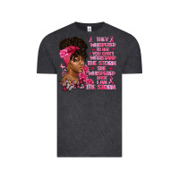 Vintage Black They whispered to her you can't withstand the Vintage Tee - Artiststas