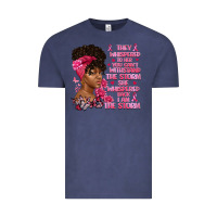 Vintage Denim They whispered to her you can't withstand the Vintage Tee - Artiststas