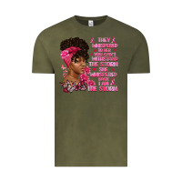 Vintage Olive They whispered to her you can't withstand the Vintage Tee - Artiststas