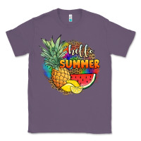 Lavender hello summer pineapple Classic Tee - JahusDesignShop