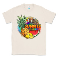 Natural hello summer pineapple Classic Tee - JahusDesignShop