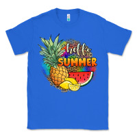 True Royal hello summer pineapple Classic Tee - JahusDesignShop
