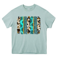 Arona gemstone sunflower cowhide brushstroke Heavy Core Tee - AdoDesignShop