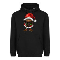 Black afro santa gnomes Heavyweight Hoodie - FaDigitalArtStudio