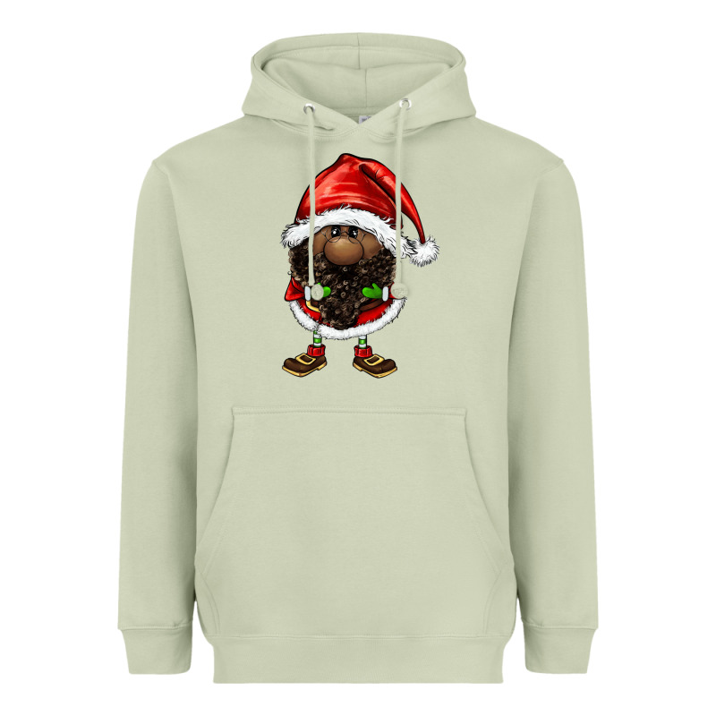 Afro Santa Gnomes Heavyweight Hoodie by FaDigitalArtStudio | Teevron
