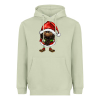 Matcha afro santa gnomes Heavyweight Hoodie - FaDigitalArtStudio