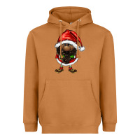 Meerkat afro santa gnomes Heavyweight Hoodie - FaDigitalArtStudio