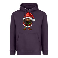 Plum afro santa gnomes Heavyweight Hoodie - FaDigitalArtStudio