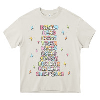 Cream jesus names believe Heavy Core Tee - MaliasSmallBusiness