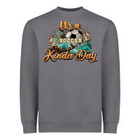 Storm It's a Soccer Kinda Day Heavyweight Sweatshirt - HowdyJamesFarm