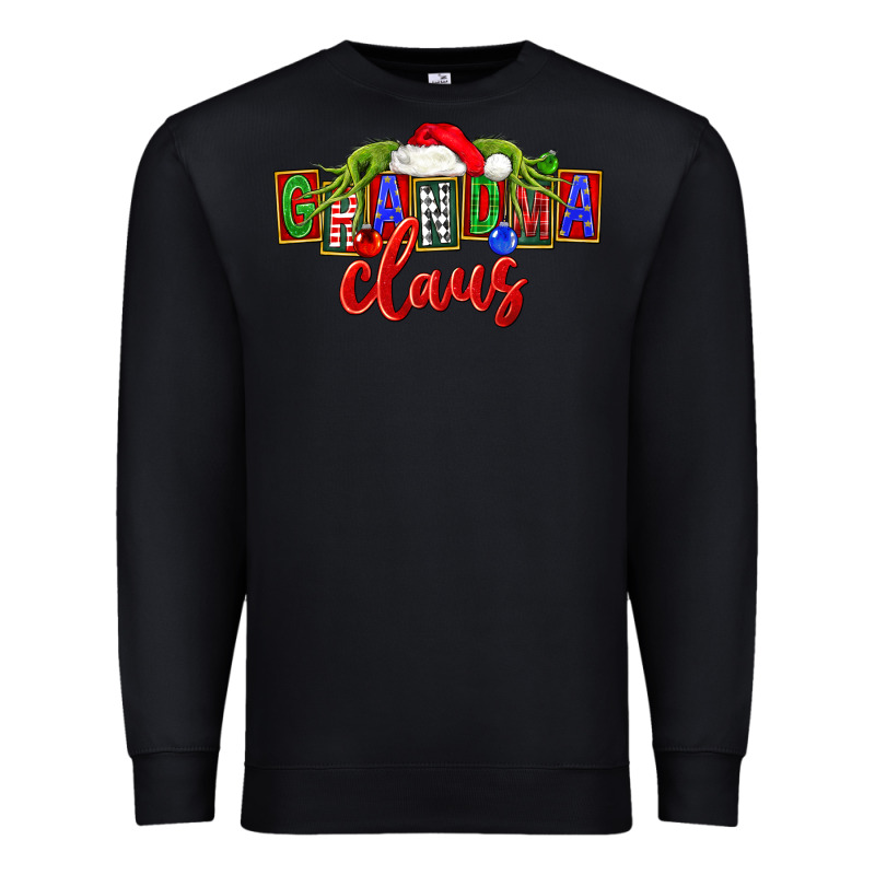 Christmas Grandma Claus Premium Sweatshirt by FaDigitalArtStudio | Teevron