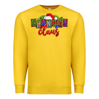 Lemon Christmas Grandma Claus Premium Sweatshirt - FaDigitalArtStudio