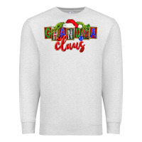 Oatmeal Heather Christmas Grandma Claus Premium Sweatshirt - FaDigitalArtStudio