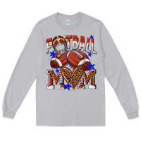 Moon Dust American Football Mom Long Sleeve Tee - NancyCooperArtShop