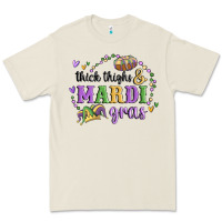Bone thick thighs mardi gras Premium Tee - MaliasSmallBusiness