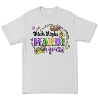 Thick Thighs Mardi Gras Premium Tee | Teevron