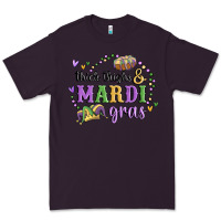 Plum thick thighs mardi gras Premium Tee - MaliasSmallBusiness