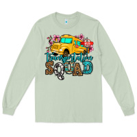 Matcha transportation squad school bus Long Sleeve Tee - Jasminsmagicworld