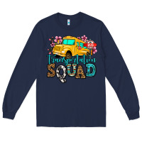 Navy transportation squad school bus Long Sleeve Tee - Jasminsmagicworld