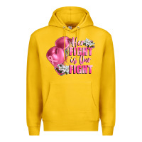 Lemon her fight is our fight Breast cancer awareness Premium Hoodie - FaDigitalArtStudio