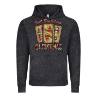 Vintage Black dont stop believin christmas Vintage Hoodie - SublimationCraftShop