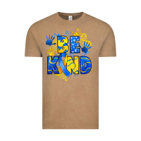 Vintage Coffee down syndrome be kind Vintage Tee - Artiststas