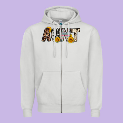 Aunt Zipper Hoodie Designed By Oliviacreatesart