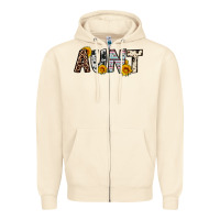 Sandshell aunt Zipper Hoodie - OliviaCreatesArt