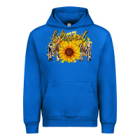 Cobalt blessed mom sunflower Urban Hoodie - RacoonDesign