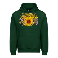 Foreset Green blessed mom sunflower Urban Hoodie - RacoonDesign