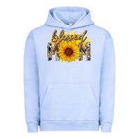 Pigment Grape Ice blessed mom sunflower Urban Hoodie - RacoonDesign