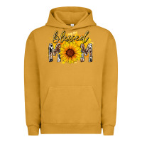 Pigment Peanut Butter blessed mom sunflower Urban Hoodie - RacoonDesign