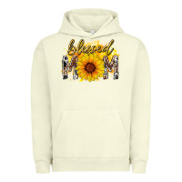 Pigment Pistachio blessed mom sunflower Urban Hoodie - RacoonDesign