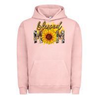 Pigment Salmon blessed mom sunflower Urban Hoodie - RacoonDesign