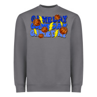 Storm Game day game day game day lightning bolt Heavyweight Sweatshirt - HowdyJamesFarm