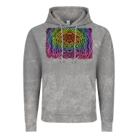 Cloud Rock colorful zebra background Vintage Hoodie - RanaPortraitStore