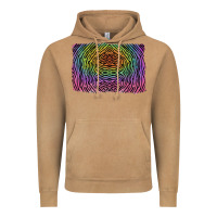 Vintage Camel colorful zebra background Vintage Hoodie - RanaPortraitStore