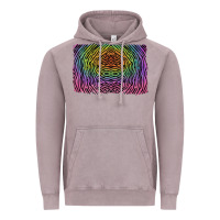 Vintage Zinc colorful zebra background Vintage Hoodie - RanaPortraitStore