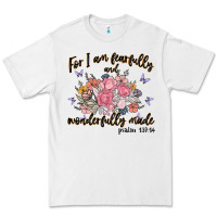 White for i am fearfully and wonderfully made Premium Tee - MaliasSmallBusiness