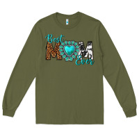 Army Green Best Mom Ever Long Sleeve Tee - texasbilliewilder