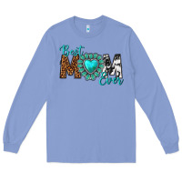 Colony Blue Best Mom Ever Long Sleeve Tee - texasbilliewilder