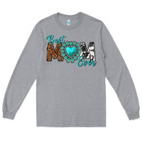 Heather Grey Best Mom Ever Long Sleeve Tee - texasbilliewilder