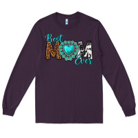 Plum Best Mom Ever Long Sleeve Tee - texasbilliewilder